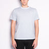 STONE ISLAND-T-shirt Tinta in Capo con Effetto Fissato Cielo-TRYME Shop
