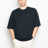 A PAPER KID-T-Shirt con Spilla Applicata Nero-TRYME Shop