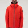 WOOLRICH-Giacca Antivento con Cappuccio Pacific Arancione-TRYME Shop
