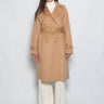 P.A.R.O.S.H.-Trench Doppiopetto in Lana Beige-TRYME Shop