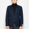 PAOLONI-Giacca in Lana Resca Blu-TRYME Shop