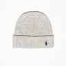 RALPH LAUREN-Cappello con Trecce Lana e Cashmere Grigio-TRYME Shop