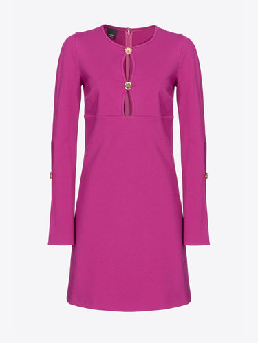 PINKO-Abito Lunghezza Media ad A Viola-TRYME Shop