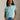 RALPH LAUREN-T-shirt Girocollo in Cotone Turchese-TRYME Shop