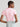 Korte Mouwen Polo Slim Fit Roze Karamel
