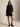 RALPH LAUREN-Abito Chemisere in Velluto a Coste Marrone-TRYME Shop