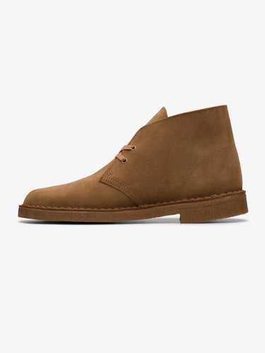 Desertboot enkellaars in beige suèdeleer