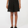 MAX MARA MM-Bermuda in Macramè con Effetto See-Through Nero-TRYME Shop