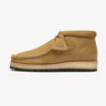 CLARKS-Stivali Wallabee in Nubuck Beige-TRYME Shop