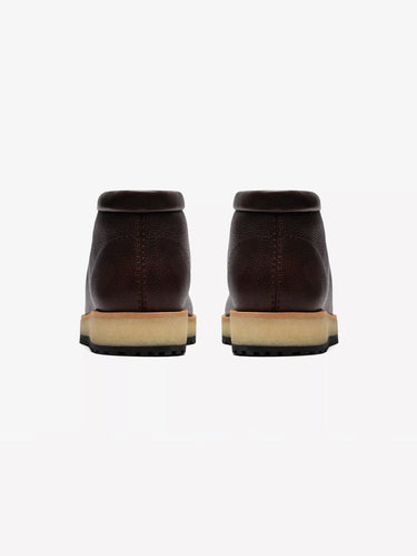 Wallabee laarzen in premium bruin leer