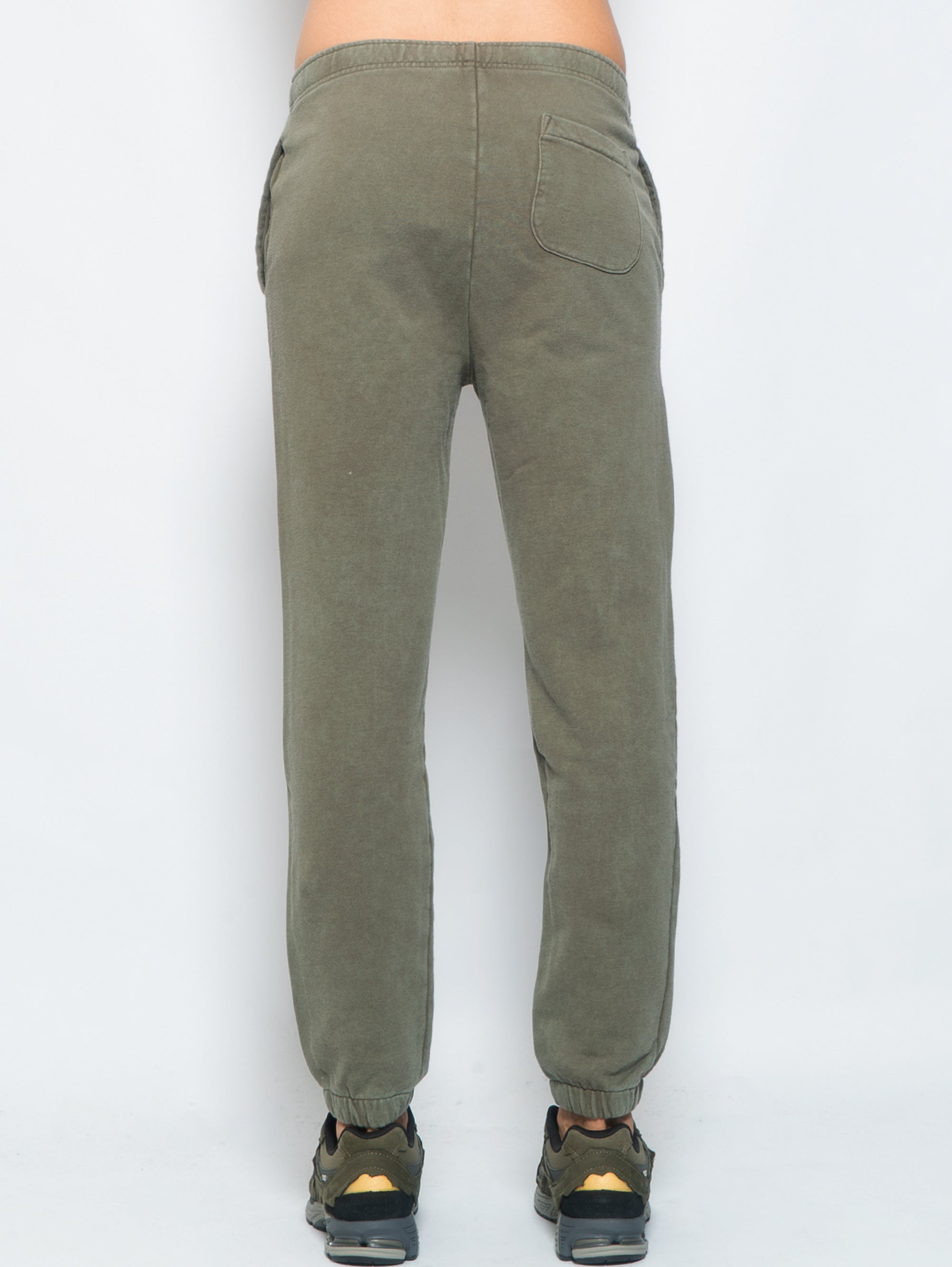 Green Loopback jogging trousers
