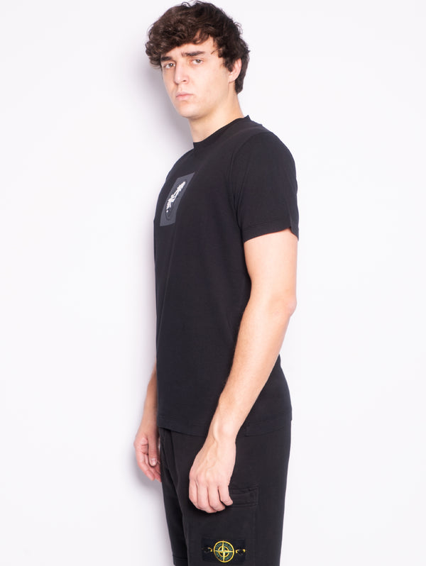 T-shirt con Stampa Institutional One Nero