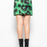 ESSENTIEL ANTWERP-Gonna corta Jacquard Nero/Verde-TRYME Shop