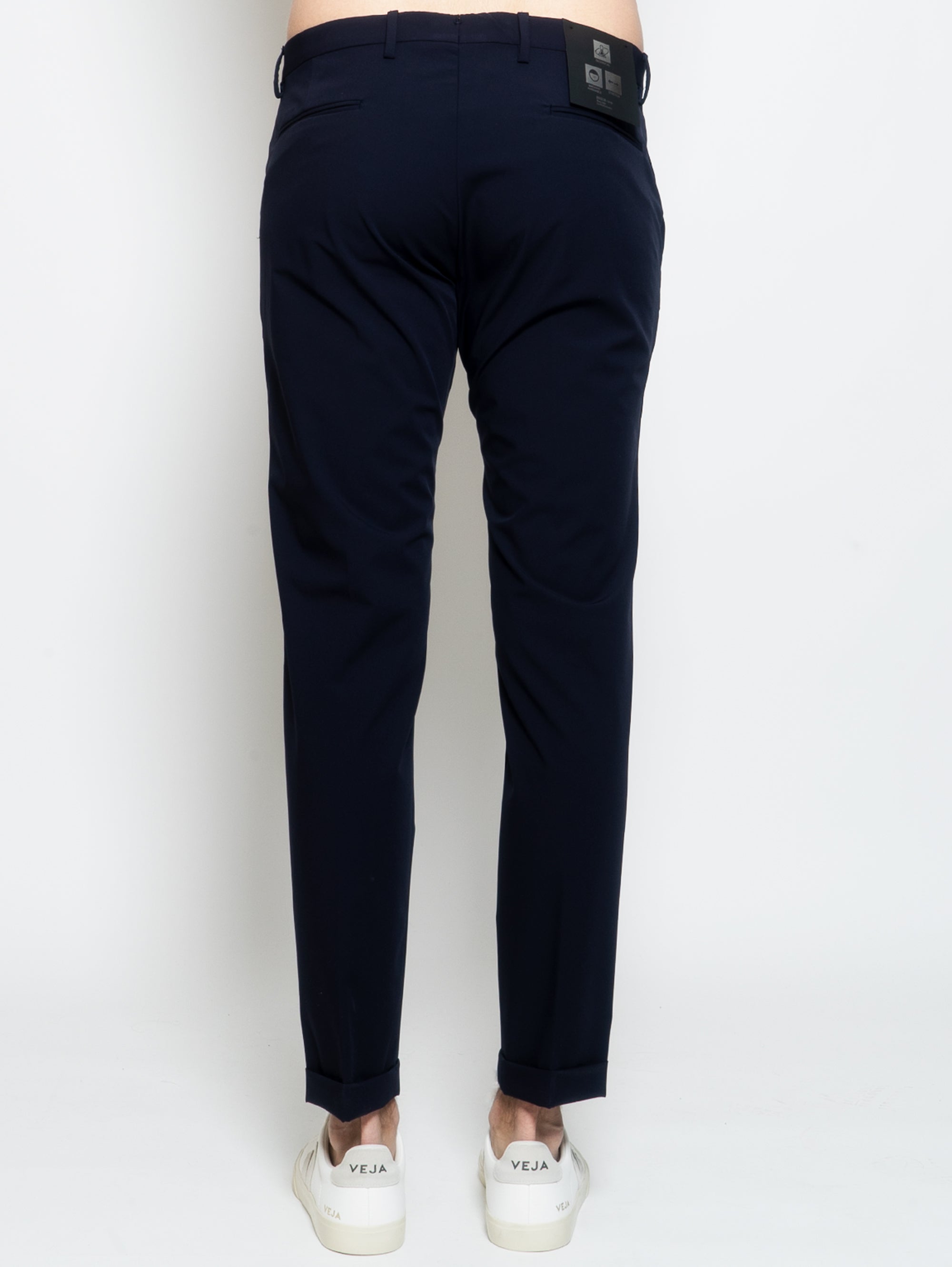 Trousers in Blue Technical Fabric