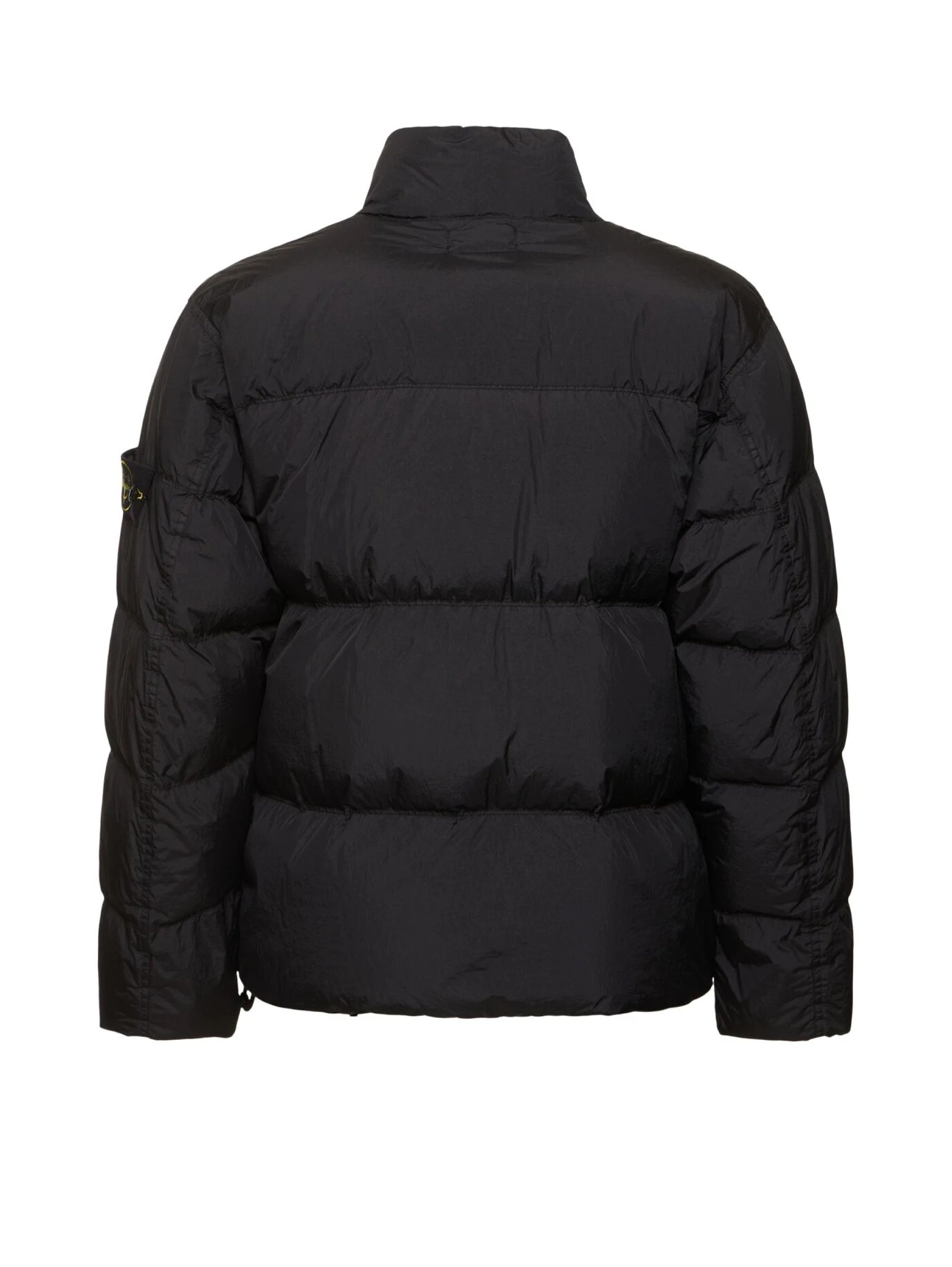 STONE ISLAND Piumino in Nylon Crinkle Reps Nero – TRYME Shop
