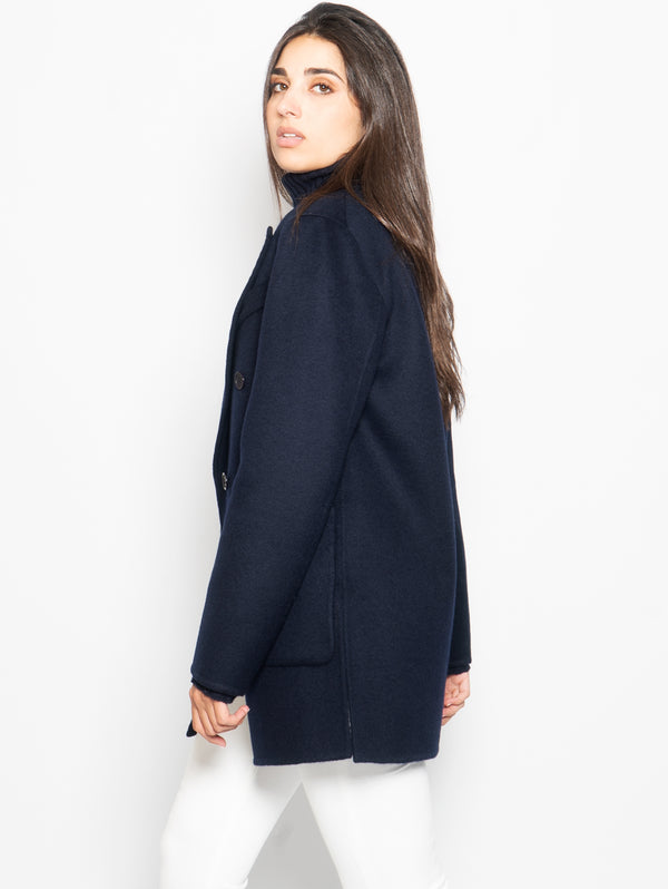 Caban Doppiopetto Blu