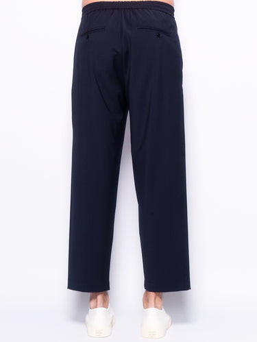 Relaxte Jogger Broek van Wol Ameo Blauw