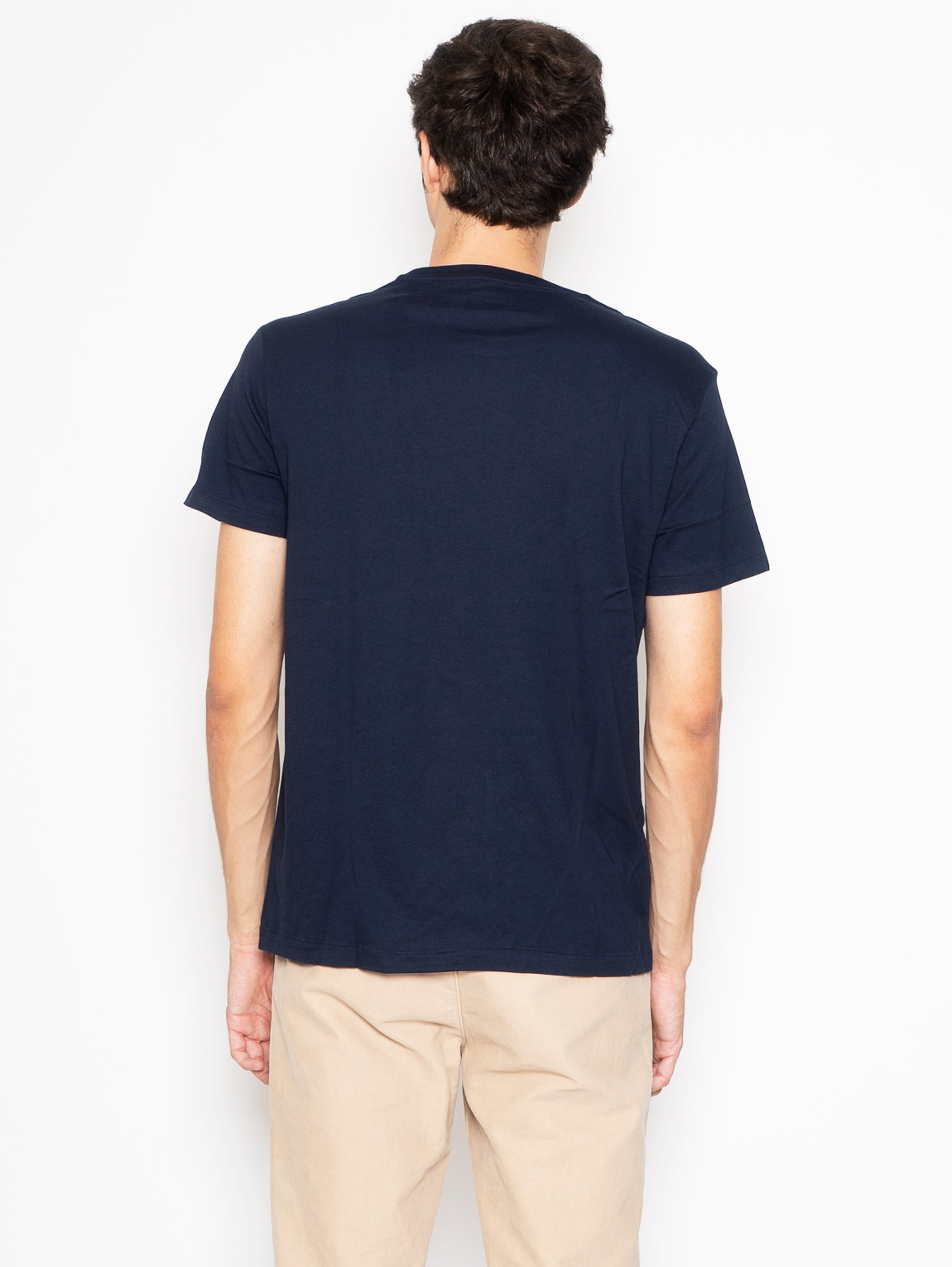 T-Shirt Girocollo Blau