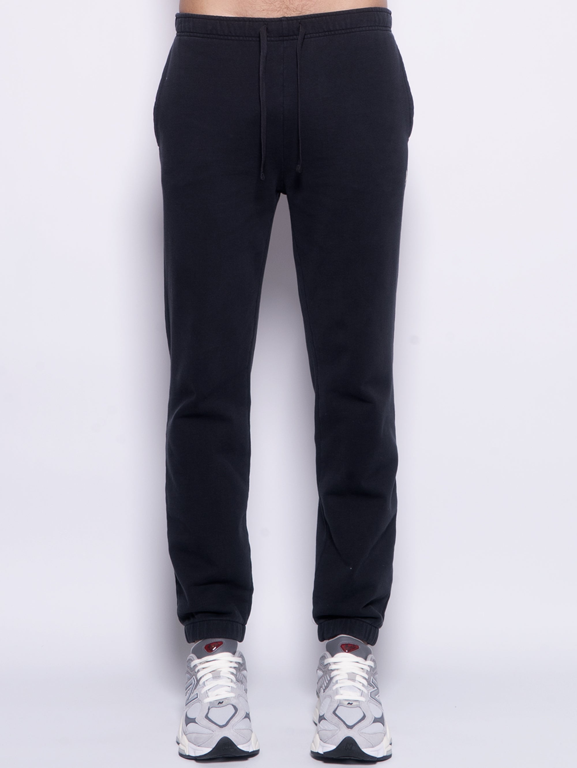 RALPH LAUREN-Pantalone da Jogging Loopback Nero-TRYME Shop