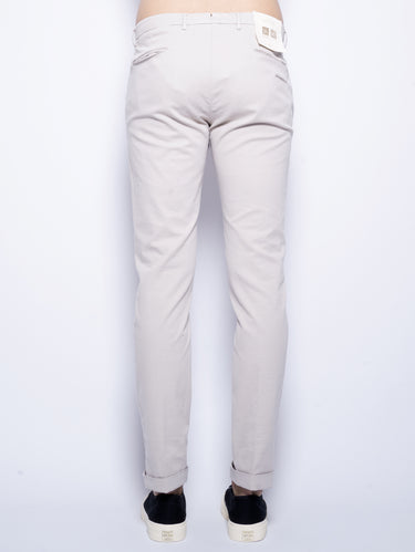 Beige Cavalry broek van lyocell en katoen