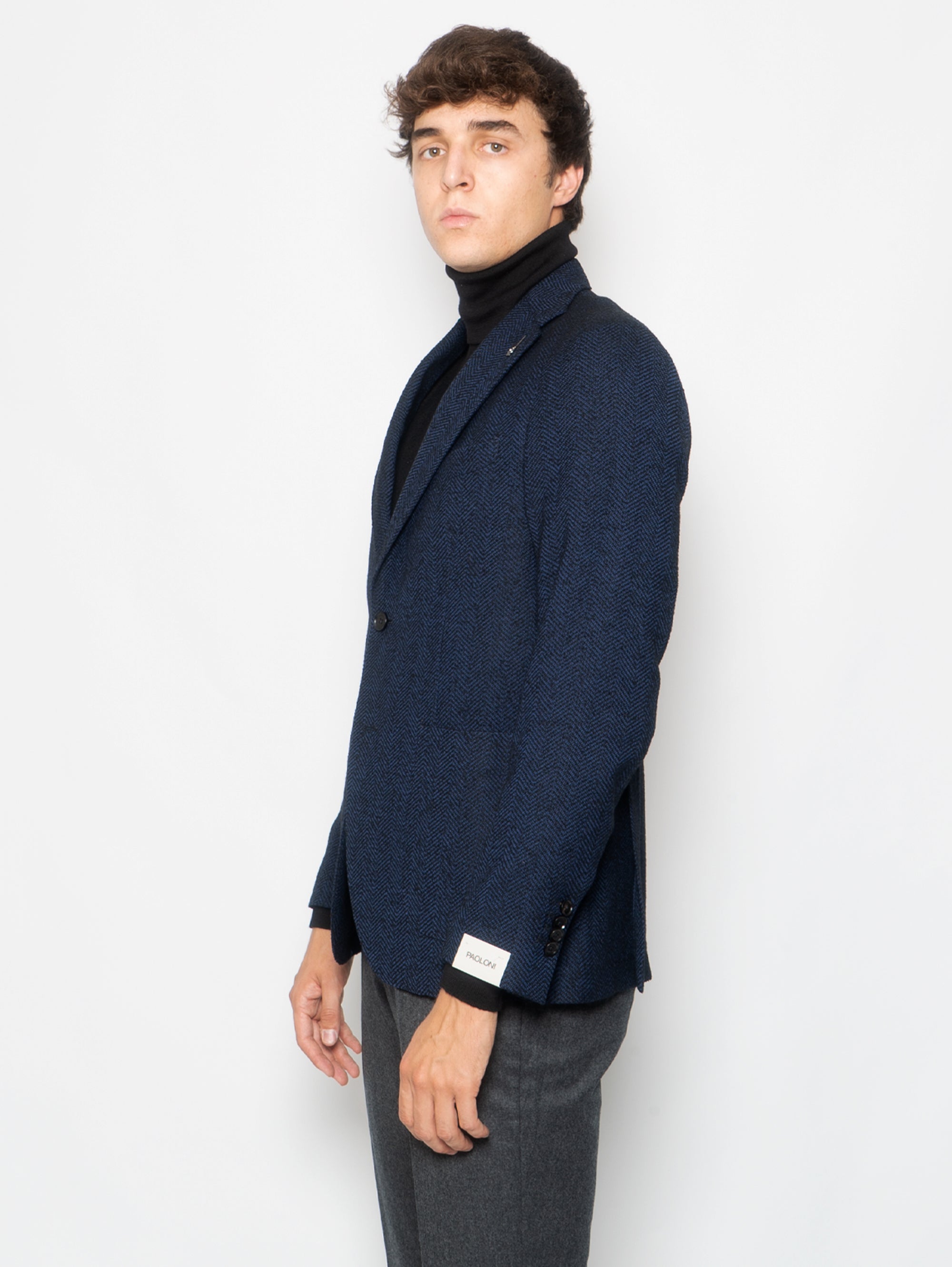 Blue Resca Wool Jacket