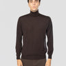FILIPPO DE LAURENTIIS-Dolcevita in Lana Merino Caffè-TRYME Shop