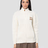MC2 SAINT BARTH-Maglione con Zip in Lana Merino Bianco-TRYME Shop