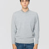 FILIPPO DE LAURENTIIS-Girocollo in Misto Cashmere Melange Vetro-TRYME Shop