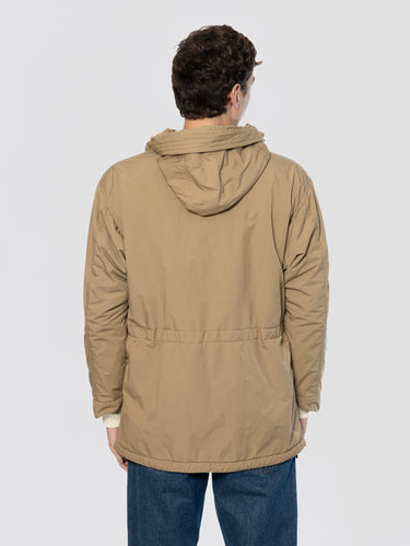 Parka aus Baumwollpopeline „Boom Winter Nylon“ in Beige