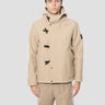 STONE ISLAND-Parka in Panno di Lana e Cashmere Pesante Biscotto-TRYME Shop