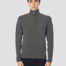 RRD-Maglione Mezza Zip Stretch Grigio-TRYME Shop