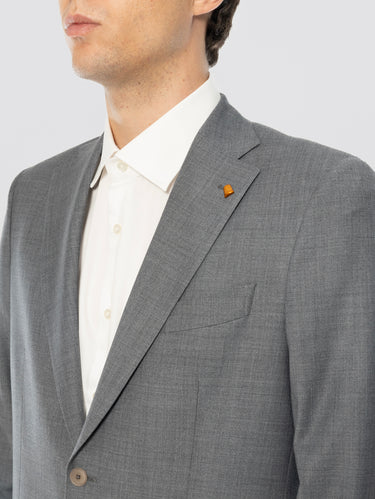 Completo Sartoriale in Misto Lana Grigio