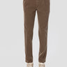 BRIGLIA 1949-Pantaloni Easy Fit con Pences Cacao-TRYME Shop