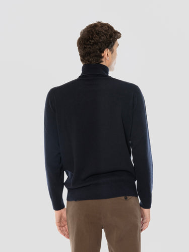 Dolcevita in Misto Cashmere Finezza 12 Blu