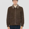 VOLFAGLI-Giaccone Brunelleschi in Shearling Tortora-TRYME Shop