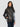 Giacca in Pelle Foderata con Rever Marrone