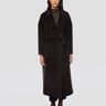 BRERAS MILANO-Cappotto Lungo in Lana con Rever a Lancia Moro-TRYME Shop