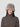 P.A.R.O.S.H.-Cappello Bucket in Ecopelliccia Grigio-TRYME Shop