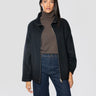 BRERAS MILANO-Giubbino in Panno di Lana Over Nero-TRYME Shop