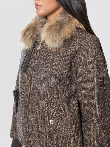 Bomber Pilot in Tweed Moro