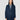 ERMANNO FIRENZE-Cappotto Media Lunghezza In Panno Blu-TRYME Shop
