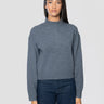 PINKO-Maglia Collo Lupetto in Cashmere Grigio-TRYME Shop