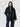 ERMANNO FIRENZE-Cappotto Media lunghezza in Panno di Lana Nero-TRYME Shop