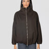 BRERAS MILANO-Giubbino in Panno di Lana Over Marrone-TRYME Shop