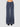 ERMANNO FIRENZE-Pantaloni a Zampa in Tecno Velluto Blu Profondo-TRYME Shop