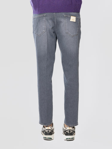 Jeans Elasticizzato Varenne Antracite