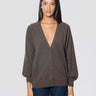 MAX MARA MM-Cardigan in Cachemire con Scollo a V Testa Moro-TRYME Shop