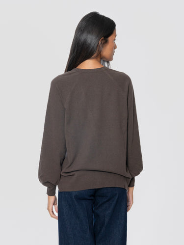 Cardigan in Cachemire con Scollo a V Testa Moro