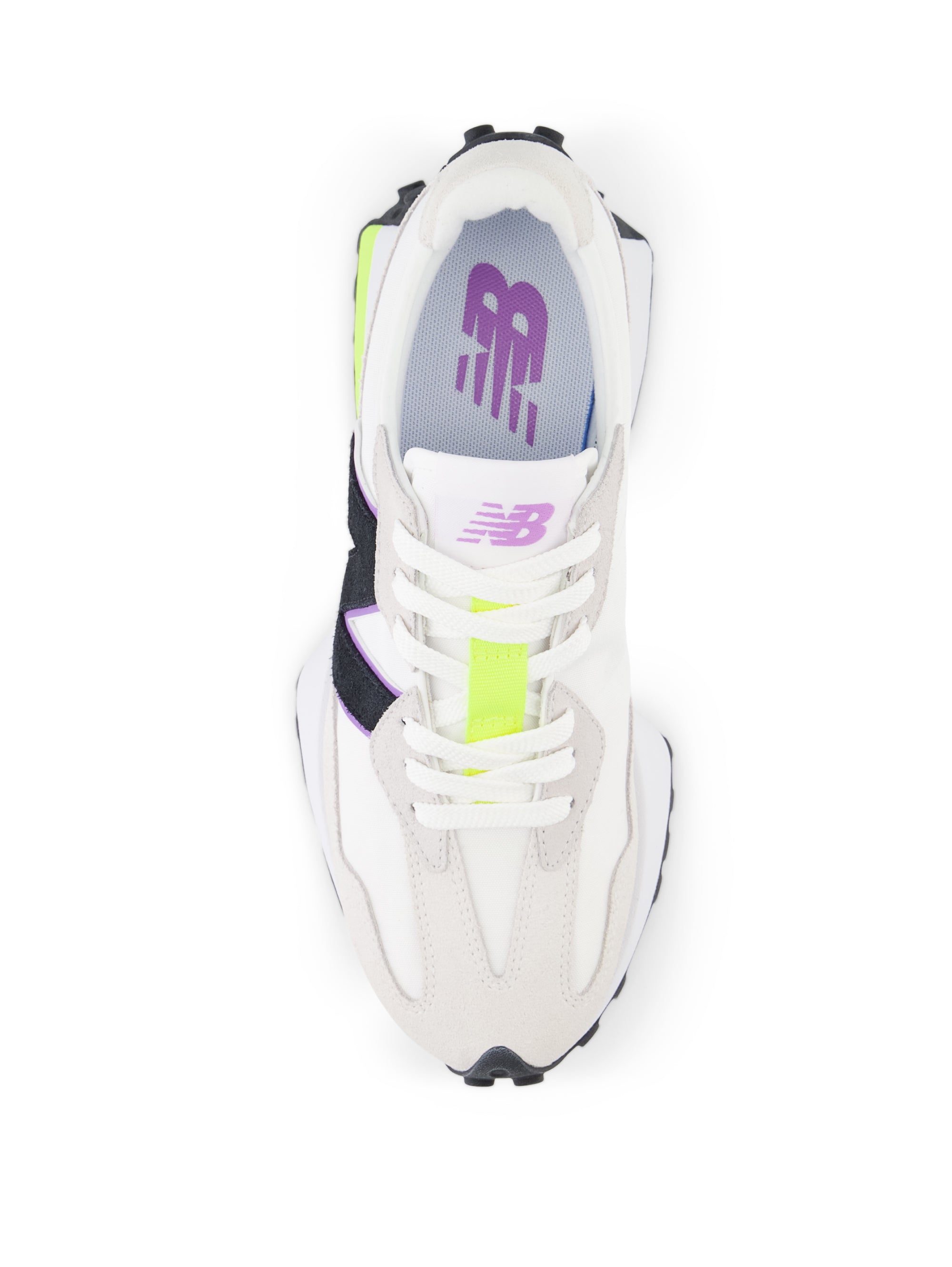 Retro Sneakers 327 White/Yellow/Pink