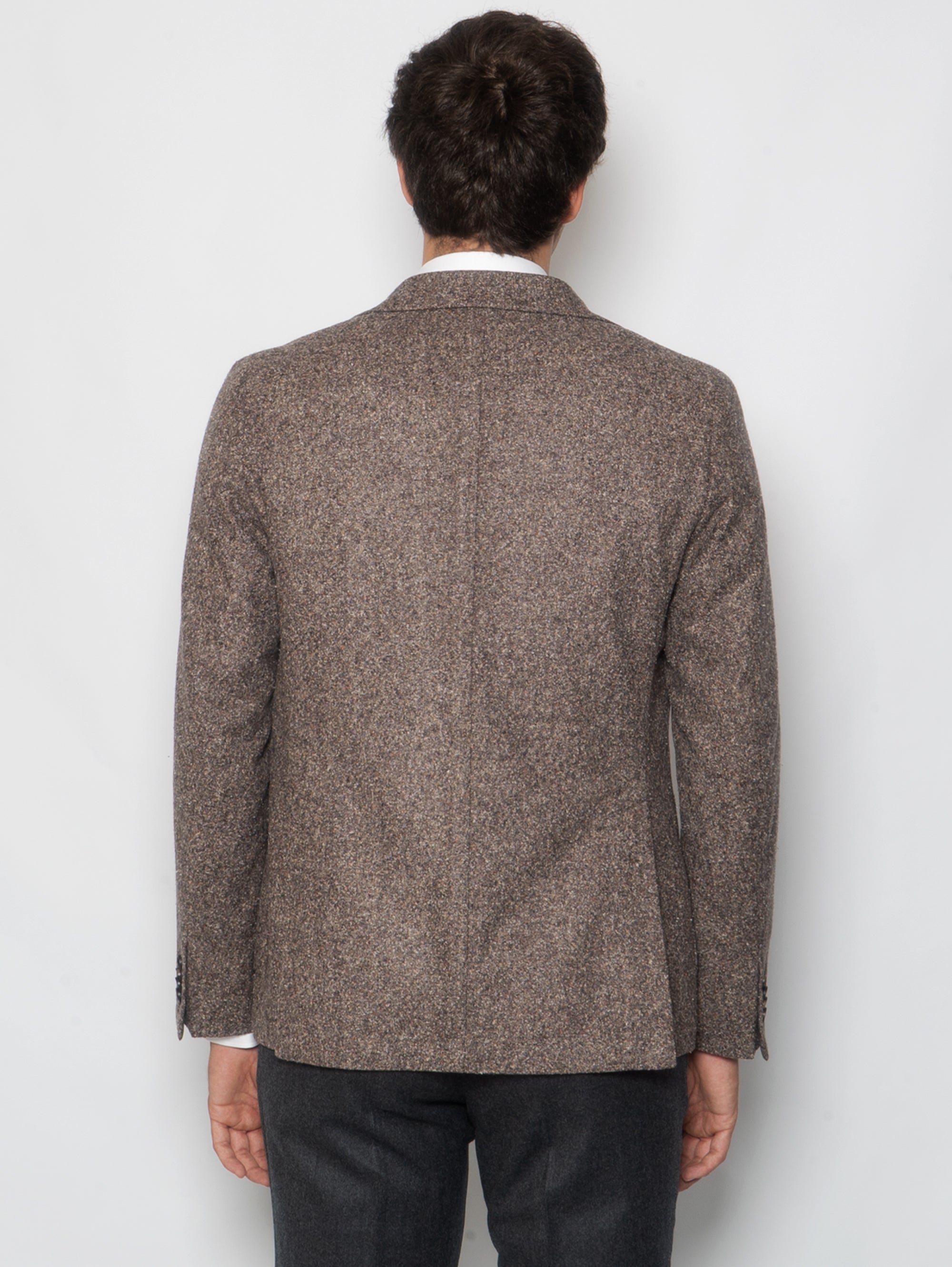 Beige Bouclè Wool Jacket